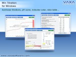 WinTitration. Acid base titration curve