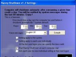 Nanny Shutdown Screenshot