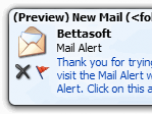 Mail Alert Screenshot
