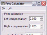 Fret Calculator Screenshot