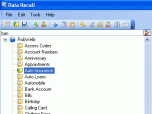 Data Recall Screenshot
