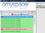 OMySpacer Professional Friend Adder Screenshot
