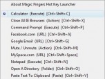 Magic Fingers Hot Key Launcher Screenshot