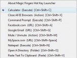Magic Fingers Hot Key Launcher