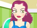 Girl In Blue Dress Up Game