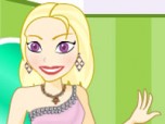 Girl In Pink Dress Up Game Screenshot