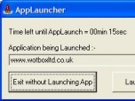 Custom Software Application Launcher Screenshot