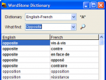 WordStone Dictionary Screenshot