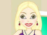 Girl In Violet Dress Up Game Screenshot