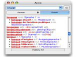 Accio French-German Dictionary (Mac) Screenshot