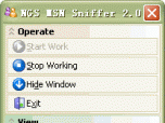 NGS MSN Sniffer Screenshot