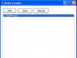 Audio Encoder Screenshot