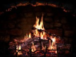 Fireplace 3D Screensaver Screenshot