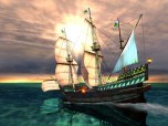 Galleon 3D Screensaver Screenshot