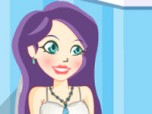 Girl In White Dress Up Game Screenshot