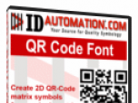 IDAutomation QR-Code Font and Encoder Screenshot