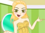 Girl In Yellow Dress Up Game Screenshot