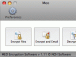 MEO File Encryption for Mac Screenshot
