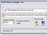 MP3 Bitrate Changer