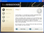 ZeoShredder Screenshot