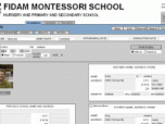 Custom-DB Student Information System Screenshot
