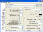 PDF Page Numberer SA Screenshot