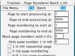 Mac PDF Page Numberer Batch