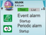 XCLOCK S60 3rd&5th Screenshot