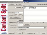 PDF Content Split Batch Screenshot