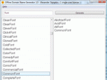 Offline Domain Name Generator