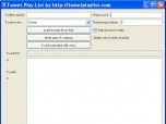 Tweet Play List Twitter Tool Application Screenshot