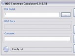 MD5 Checksum Calculator Screenshot