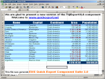 Advanced Data Export .NET Screenshot