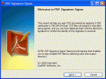 PDF Signature Signer