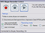 MP3 Skype Recorder Screenshot
