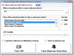 Automatically Take Webcam Pictures Software Screenshot