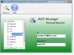 MSN Messenger Password Revealer Screenshot