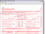 HCFA-1500 Fill & Print NPI Screenshot