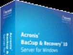 Acronis Backup & Recovery 10 Server for Windows Screenshot