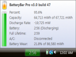 BatteryBar Screenshot