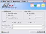 AXPDF PDF to Word Converter Screenshot