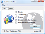 UACController Screenshot