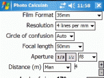 Photo Calculator for Pocket PC Screenshot