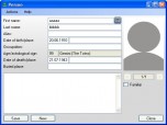 PersonsDatabase Screenshot