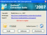 Outlook Extraction Suite 2007 Screenshot