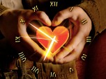 Love Heart Clock ScreenSaver Screenshot