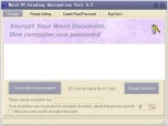 Word PC-binding Encryptor Screenshot