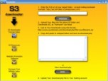 S3 Downloader Screenshot
