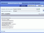 Advanced Outlook Express Data Recovery Screenshot