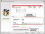 Free Video to MP3 WMA Converter Screenshot